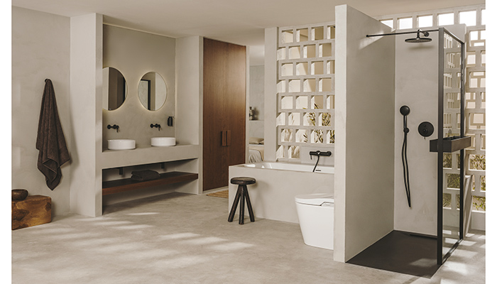 The new Roca Ona range, designed as a complete contemporary bath collection at a mid-range price point