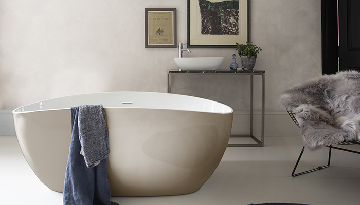 Waters Baths of Ashbourne's Drift bath comes in 194 colours including Brave Ground