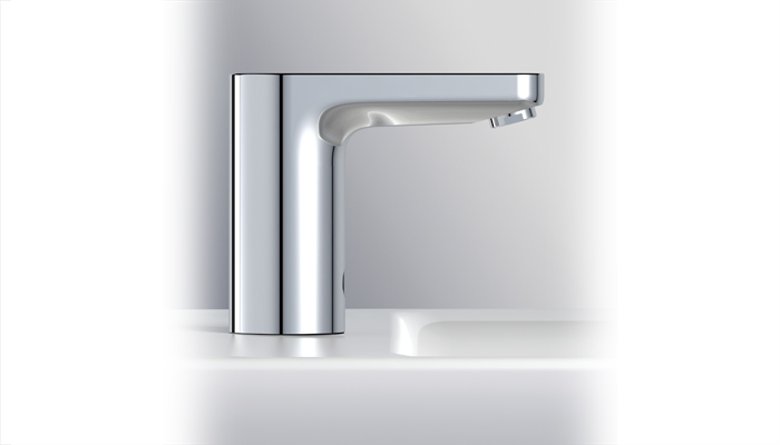 Armitage Shanks’ Sensorflow 21 sensor-operated taps are activated by the wave of a hand