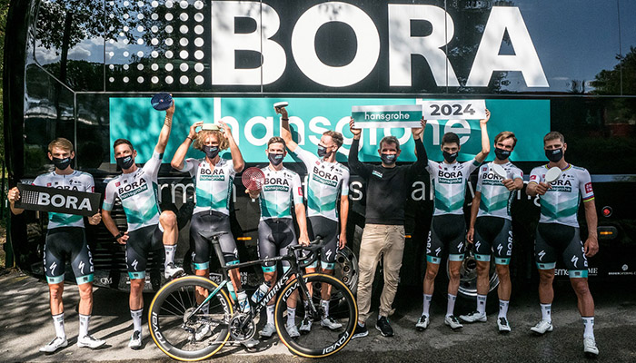 Bora’s research indicates that its brand awareness is growing more quickly and strongly in markets with a connection to cycling, hence its continued sponsorship of the Bora-Hansgrohe cycling team 