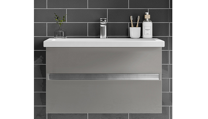 Pebble Grey Gloss from the Fast Track selection of products offered in Utopia's Qube collection