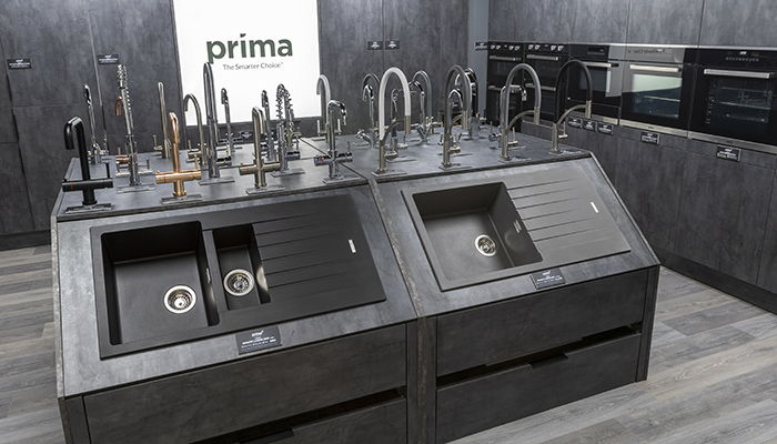 Prima sinks and taps