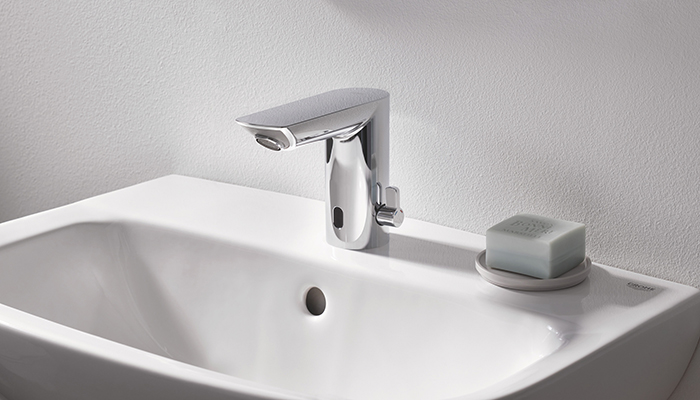 Grohe's Bau Cosmo infra-red tap