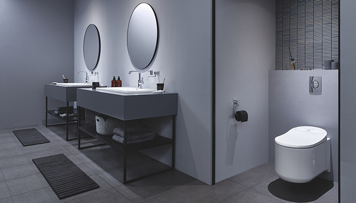 Grohe's Sensia Arena shower toilet