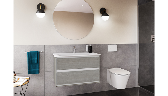 Ideal Standard’s new Altes flush plate, which is part of its ProSys collection, features ultra-hygienic non-touch electronic actuation and is compatible with most of the brand’s WC ranges