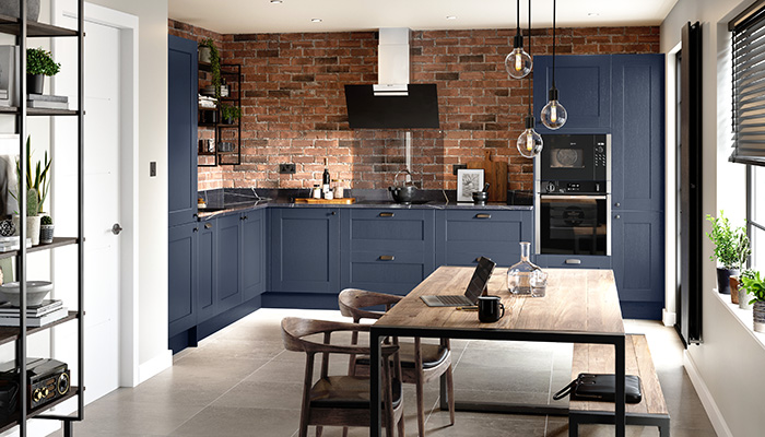 The striking new Belsay Indigo colour from PWS