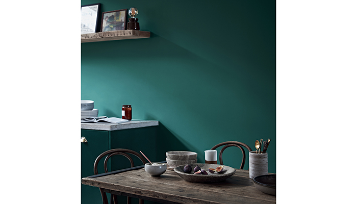 The new Emerald Vision paint colour