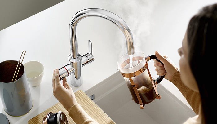 One of Blanco UK's big recent success stories has been the Tampera 100-degree boiling 3in1 hot tap