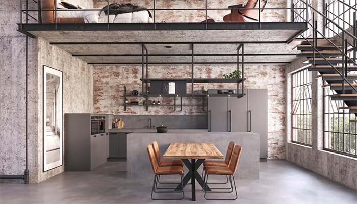 Brand-new from Keller Kitchens is this Graphite colour addition to the Rock Solid kitchen from the Master Collection, which is also available in eight other grey and neutral shades
