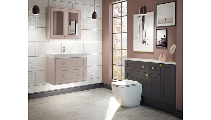 Providing a modern twist to classic painted timber furniture, Roseberry is one of Utopia’s best-selling ranges. It comes in heritage colours as well as more contemporary shades such as Rose Quartz and Dove Grey, pictured, and fitted, freestanding and modular configurations
