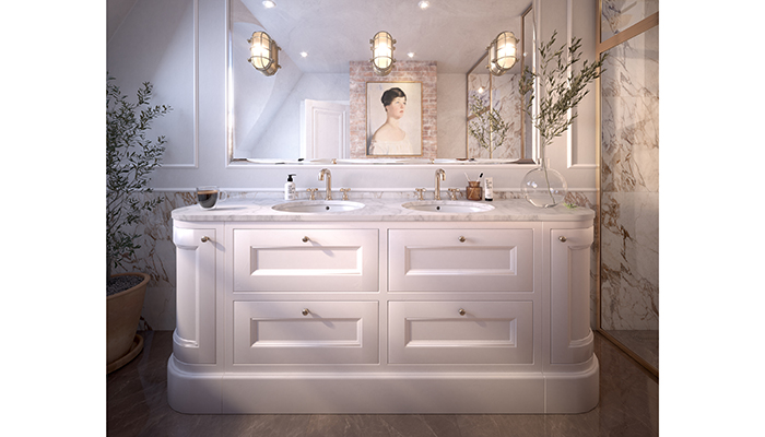 Rowan classic vanity, exclusively available from C.P. Hart