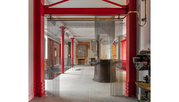 The Coalbrook showroom, in The Market Building in Clerkenwell