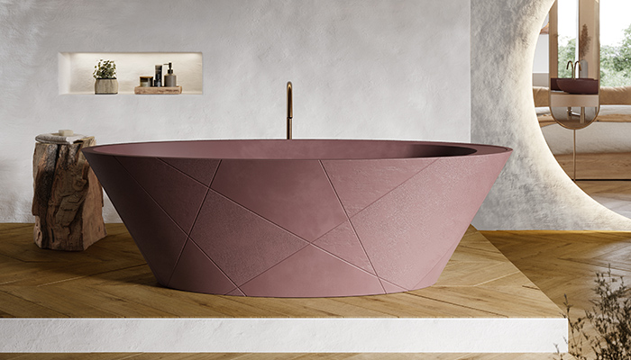 1 – Maintaining its commitment to innovation, Acquabella will presenting a number of new collections which have been developed over the past two years, including the showstopping Opal Quiz bathtub