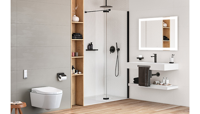 7 – As well as the new Ona collection, inspired by the Mediterranean Sea, Roca’s main focus will be to showcase its innovative new smart toilet, In-Wash® In-Tank®. It’s an all-in-one WC, bidet and cistern, which combines maximum hygiene with greater freedom of installation