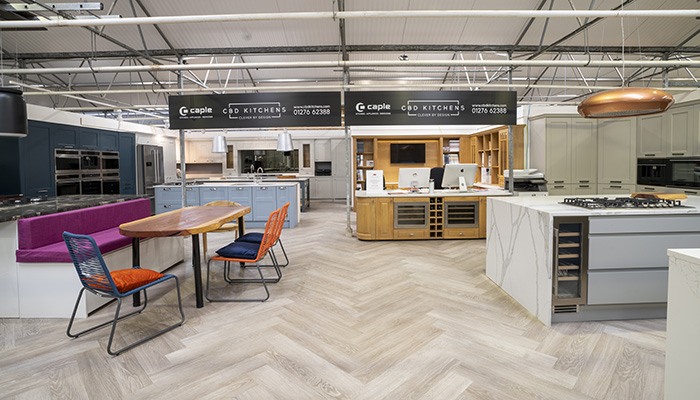CBD Kitchens' flagship store in Iver, Surrey