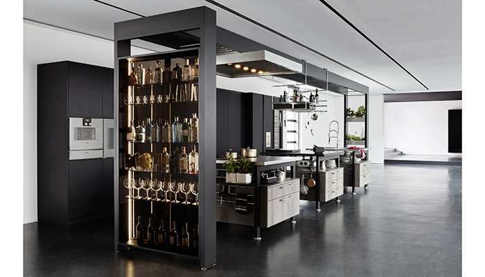 Work’s range, designed as a semi-professional style kitchen