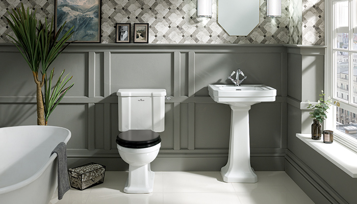 BC Designs’ newly launched Victrion collection of sanitaryware is designed to complement classical and transitional bathrooms