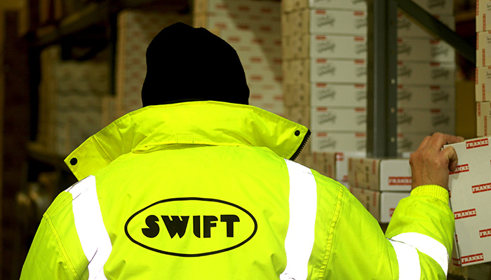 Dynamic scheduling enables Swift to deliver to most of the UK twice a week