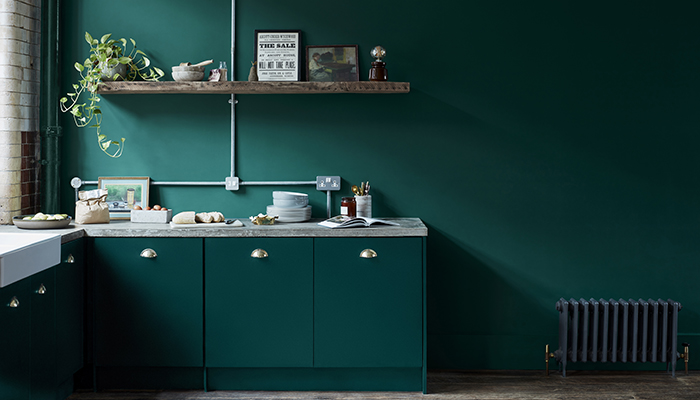 Emerald Vision Kitchen Paint from Crown
