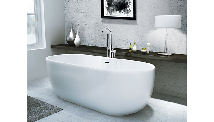The Synergy San Marlo double-ended freestanding bath comes in three sizes