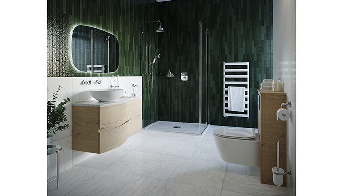 Characterised by sweeping curves and high end finishes, the Svelte collection from Crosswater enhances boasts a truly sophisticated design. From stylish furniture, mirrors and WCs to beautiful showering spaces and brassware, Svelte combines elegance with functionality for flawless solutions to suit every layout