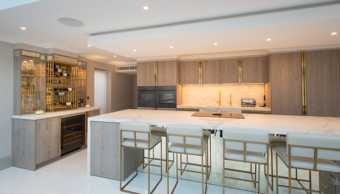 KBBFocus - 10 incredible kitchen designs that embrace metallic