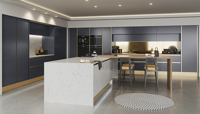 KBBFocus - 10 incredible kitchen designs that embrace metallic