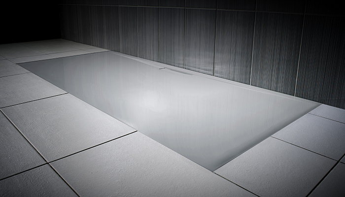 JT's Evolved shower tray in White