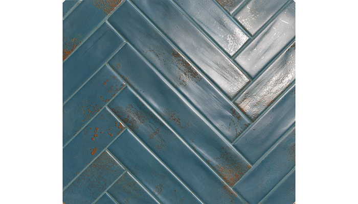 Natucer's Cool white body wall tile collection comes in 5 colours and features an oxide effect to create unique patinas and add a touch of lustre