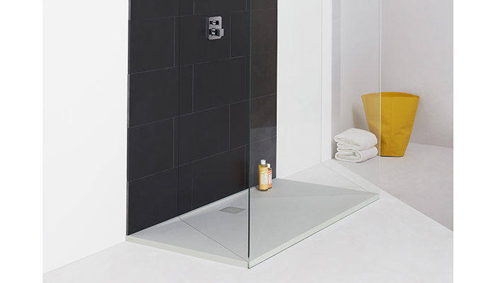 A shower tray for an environmentally conscious customer, the Laufen Pro shower tray in Marbond is made from the resin of recycled PET bottles. The latest launches include Matt Black and Concrete with new grate covers, available in three designs and five colours: White, Light Grey, Anthracite, Matt Concrete and Black.
