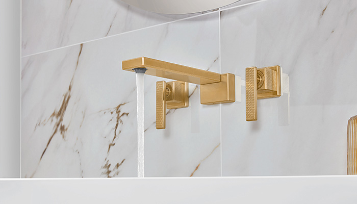 Villeroy & Boch describes Mettlach as ‘the jewel in the crown of our new tap collections’
