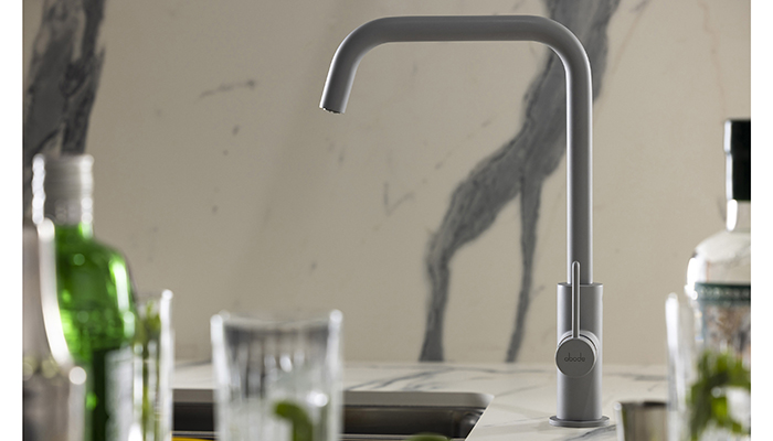 Abode's Althia Scandi tap in Grey