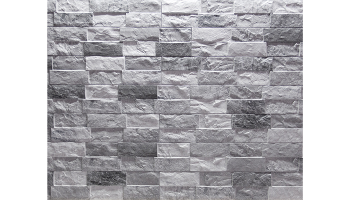 Azulejos El Mijares: Argos is a 10 x 50cm textured tile ideal for wall cladding, indoors or out, impressively replicating the rough-hewn feel of stone bricks