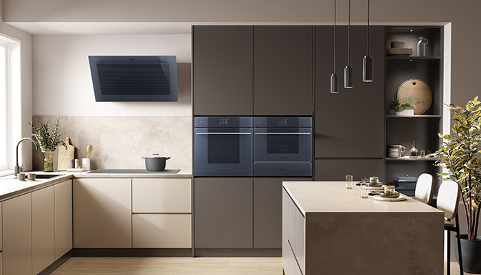Featuring a chic grey colourway and matt texture, Smeg’s Neptune Grey finish is newly available on its contemporary Linea built-in range
