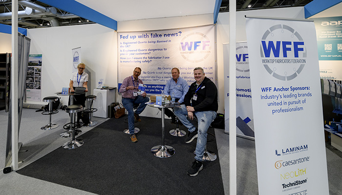 The WFF team at KBB Birmingham 2024