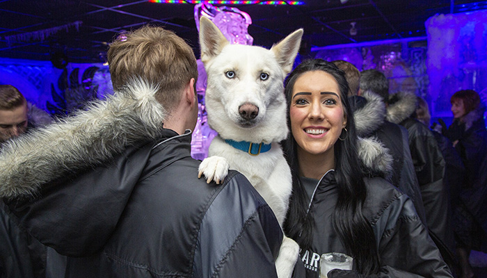 JMM PR at the London Belowzero Ice Bar