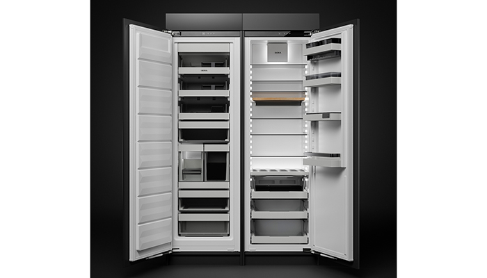 This latest built-in refrigeration and freezing system from Bora features separate cooling circuits, No Frost Technology and ‘Fresh Zero’ for optimum storage of fresh fruit and vegetables. The air circulating in the interior is cleaned simultaneously by an integrated filter to reduce odours