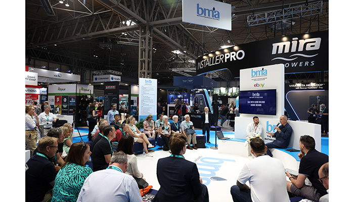 The BMA's 'The Future of Water' theatre at this year's show