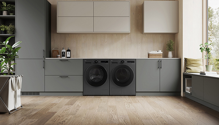 LG launched its first washer in the 25-inch category with advanced low-vibration technology, offering the convenience of larger washing loads with an increased drum capacity of up to 16 kilograms using AI technology to enhance performance