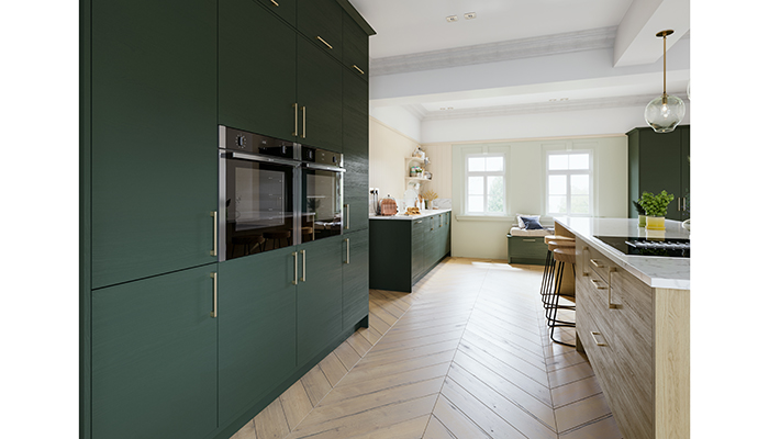 Strato Heather Green and Pale Oak