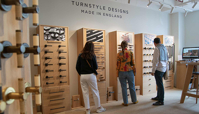 The Turnstyle Designs London showroom