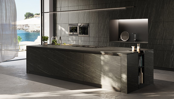 Neolith’s new Ignea sintered stone product is made with up to 98% recycled material, and has been awarded the prestigious German Design Award 2025 in the category ‘Excellent Product Design – Materials and Surfaces’ 