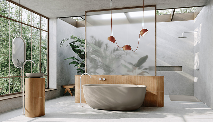 Kaldewei’s most recent launches are the OYO DUO and the NUIO DUO  bath tubs both designed by Stefan Diez. Both are crafted using recycled steel and the OYO DUO has been designed to contain less water than a standard tub