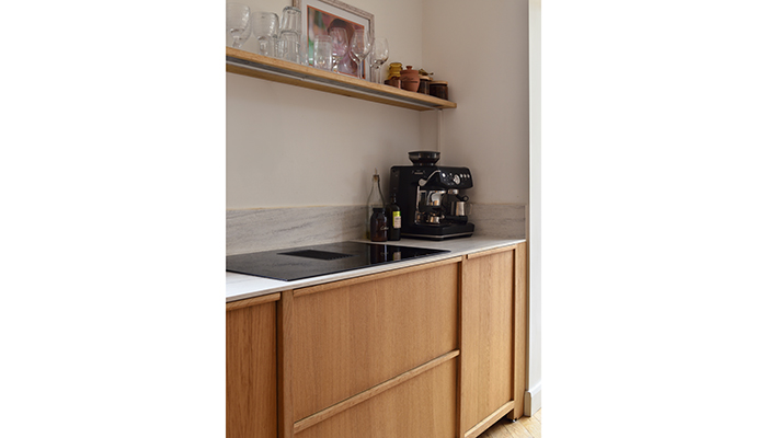 From the Stick Frame collection, doors have solid timber frames on show