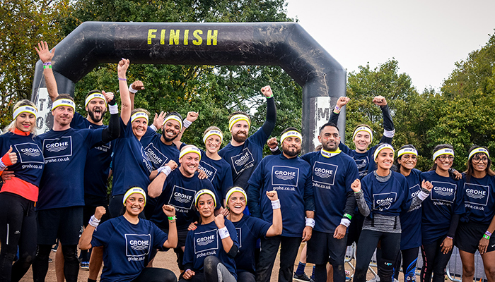 Grohe back as Tough Mudder 2020 Official Shower Partner