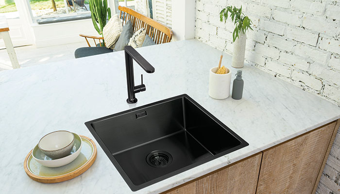 Caple embraces trend for dark shades in the kitchen