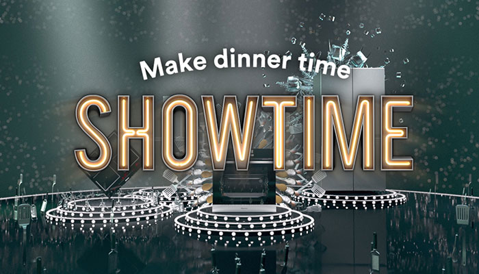 New Hisense 'Showtime' marketing campaign celebrates home cooking