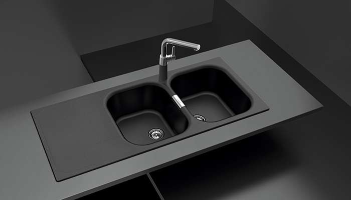 Rangemaster introduces new Cristadur granite sink collection