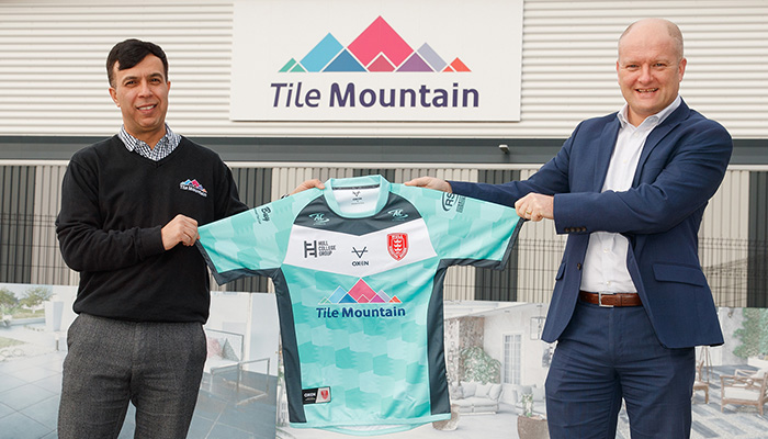 Tile Mountain becomes Hull Kingston Rovers RFC away kit partner