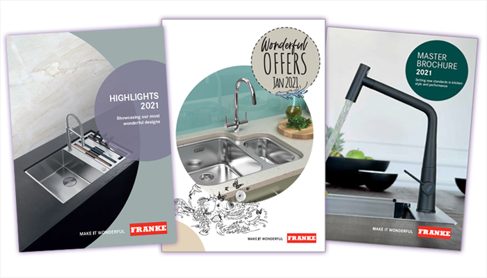 Franke launches new suite of brochures for retail partners